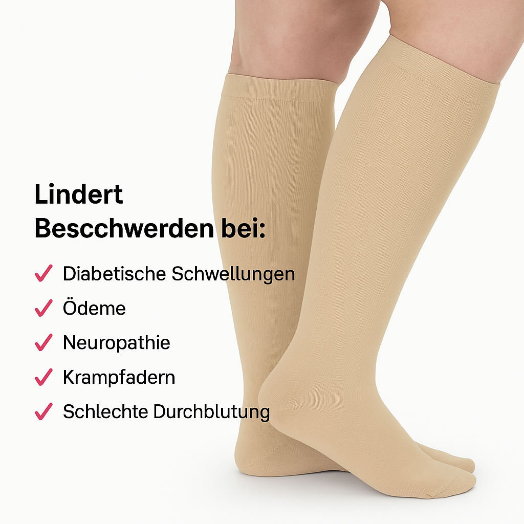 Fortschrittliche Weite Kompressionssocken zur Schmerzlinderung